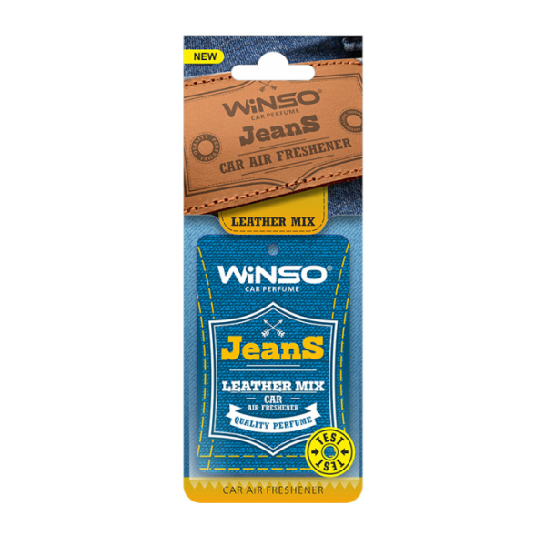 WINSO PARFUM AUTO JEANS LEATHER MIX