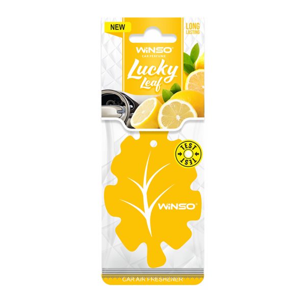 WINSO PARFUM AUTO LUCKY LEAF LEMON